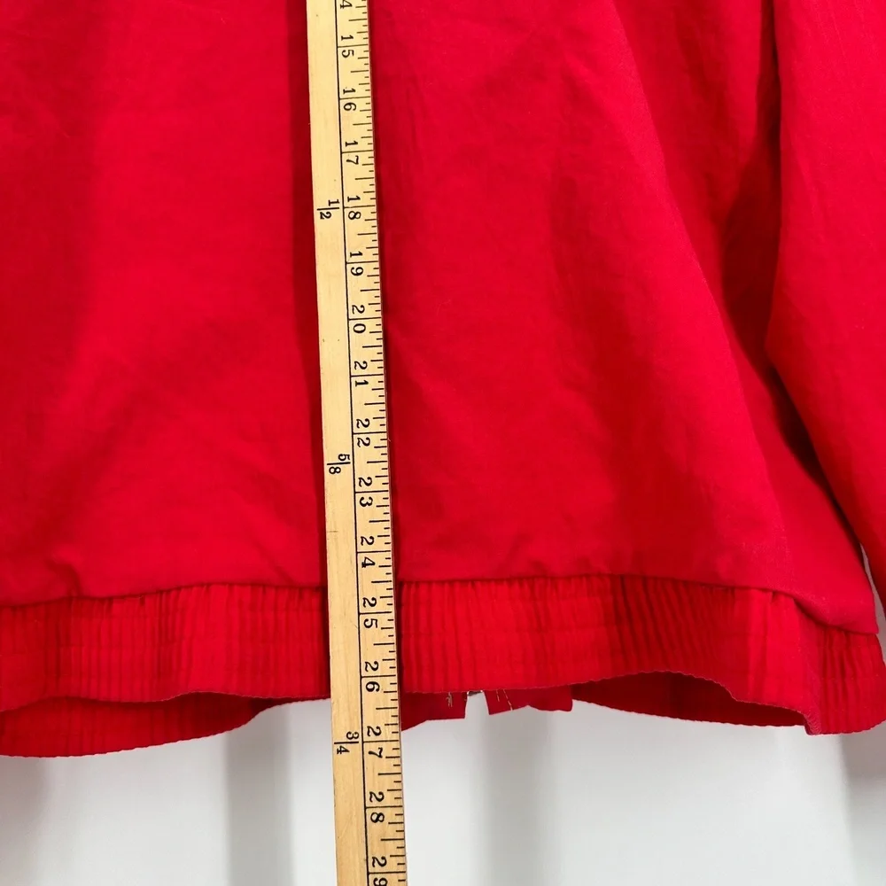 Vintage Folgers Windbreaker Jacket Hilton Active Apparel Size Med‎
